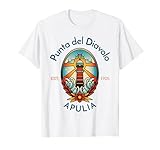Punta del Diavolo Faro de Apulia Italia Camiseta