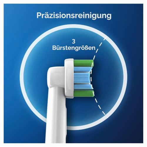 Oral-B Pro Battery Toothbrush, Precision Clean Toothbrush Head, Plaque Remover For Teeth, 2 Batteries Included, Black – Ansicht 4
