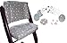 Little Sweetz ** TRIPP TRAPP DESIGN ** Coussin d'assise / réducteur de siège pour chaise haute – Compatible avec la table de plateau – Nombreux motifs (pissenlit blanc)