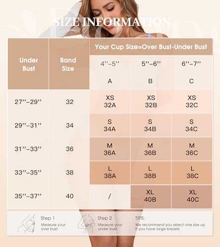 Image of DEANGELMON Seamless Bras for Women No Underwire Comfortable Push Up Bra V Neck Wireless Bralette Full Coverage Wire Free