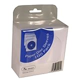 Mr Strand CD Paper Sleeves with transparent window - 100 pack