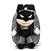 Hilloly Enfants Batman Sac à Dos, Mini sac à dos en peluche, Sac à Dos pour Enfants Batman Pochette, Sac à Dos Batman Sac Enfant Sac à Dos Scolaire Livre