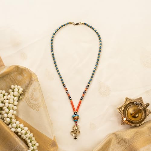 Image of AAKRITI ART CREATIONS Handcrafted Tribal & Ethnic Necklace Collection | Royal, Empress & Nomadic-Inspired Artisan Jewelry | Moonstone, Henna, Floral & Carnival Designs for Women