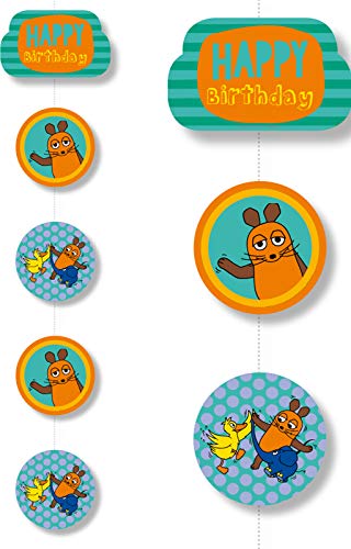 DH-Konzept Die Maus Hängegirlande // Partydekoration Die Maus