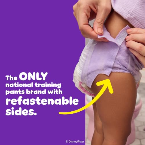 Image of Pull-Ups Girls' Potty Training Pants, Size 3T-4T Training Underwear (32-40 lbs), 66 Count