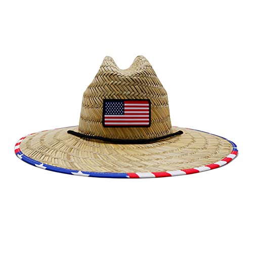 DAG Gear Printed Pattern Straw Sun Hat