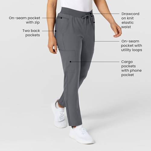 Image of Wink W123 Women's Flex-n-Reach Track Scrub Pant