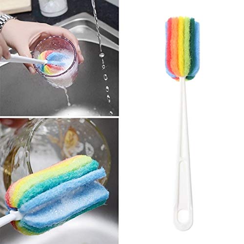 Hansel Bottle Scouring Pad Cleaning Brush Wash Scrubber Long Handled