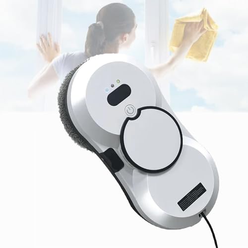Spdazzleburst Robot Limpiador De Ventanas, Robot De Limpieza De Vidrios Inteligente Con Fuerte Succión, Robot De Limpieza De Ventanas Con Control Remoto Para Ventanas Azulejos Puertas De Clase,White Spdazzleburst Robot Limpiador De Ventanas, Robot De Limpieza De Vidrios Inteligente Con Fuerte Succión, Robot De Limpieza De Ventanas Con Control Remoto Para Ventanas Azulejos Puertas De Clase,White