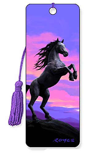 3D Royce Bookmarks by Artgame - TOP Designs (Black Stallion)