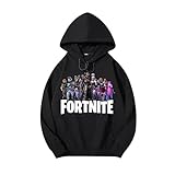 [MYDYHKX] パーカー メンズ フォートナイト スウェットシャツ プルオーバー フード付き 秋服 ゆったり シンプル カジュアル 男女兼用 春秋冬 通勤通学 日本出荷