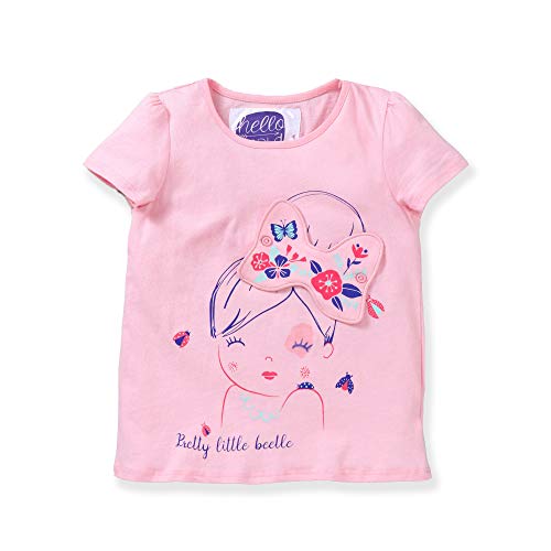 Image of Baby Girl's Plain Regular fit T-Shirt