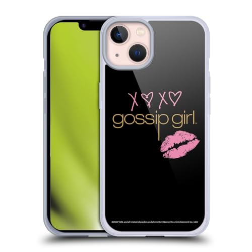 Bild: Head Case Designs Offizielle Gossip Girl XOXO Graphics Soft Gel Handyh�lle H�lle kompatibel mit Apple iPhone 13 f�r 19,95 EUR bei amazon.de