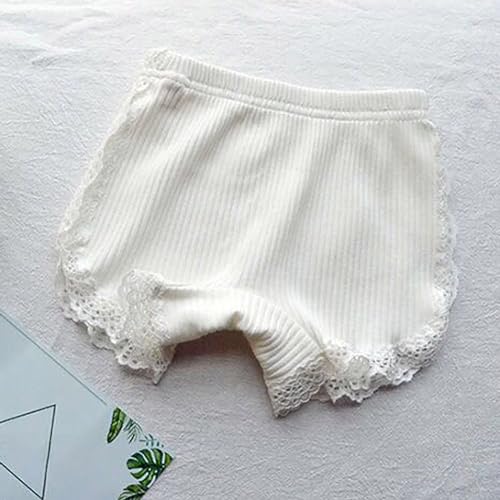 Baby Basic Bubble Short Toddler Girl Pure Color Cotton Summer Ruffle Thin Athletic Pull On Blend Triangle Leggings2