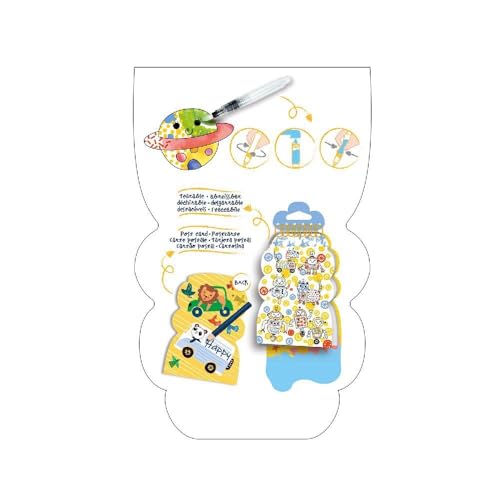 Haku Yoka 6303122 Water Colouring Book, Adventure - Image 4