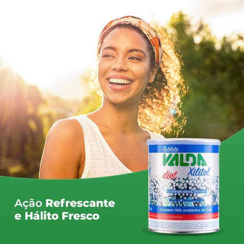 Pastilhas Valda Tablete Valda Diet C/ 100 - 3 5G