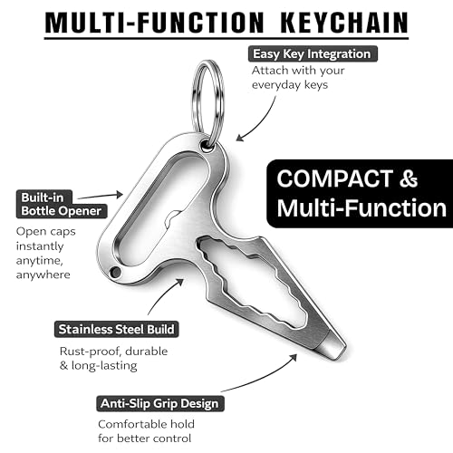 Image of Storite Premium Metal Keychain for Men & Women | Stylish Key Ring for Car, Bike & House Keys