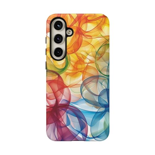 Coque Samsung S24 Plus rigide mate aux finitions artistiques