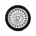 AlloyGator Silver Rim Protector for Car Wheels (Fits 12-19