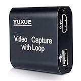 【1080P con 30FPS, Compatible con HDCP】La tarjeta de captura de video HD puede soportar HDCP 1080P con 30FPS, es muy adecuada para usarla para transmisión en vivo de juegos.
