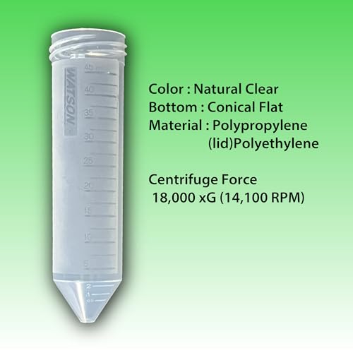 Tubo centrífugo cónico de 50 ml WATSON-BIO-LAB, suministro para laboratorios, 24 unidades 5