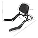 Worldmotop Motorcycle Sissy Bar Backrest Rear Passenger Seat for Honda Rebel CMX1100 CMX 1100 2021 2022 Detachable Backrest (for CMX1100-A)