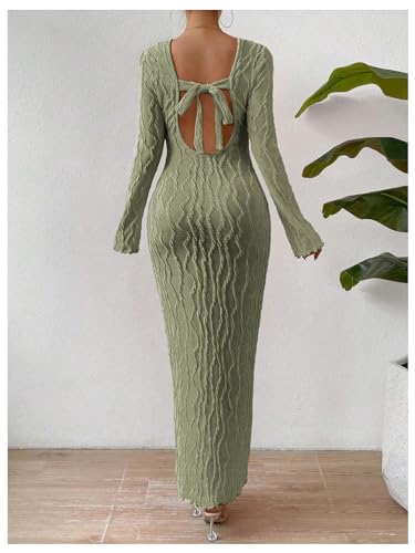 Save 63% on GORGLITTER Women's Backless Formal Maxi Dress