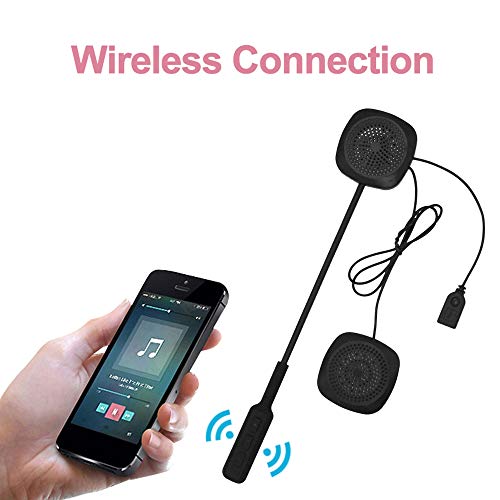 Docooler Fones de ouvido sem fio Bluetooth Capacete de intercomunicador de moto de alta qualidade Fo
