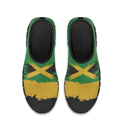 Mens Slip on Shoes Casual Loafers Running Sneakers Slip on Walking Sneakers with Black EVA Sole