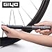 GIYO Small Bike tire Pump Schrader & Presta Valve for MTB 80 PSI Telescopic Barrel All Metal CNC Portable Mini Bike Pump Secure Valve Lock for Easy Pumping | Taiwan Made GM043