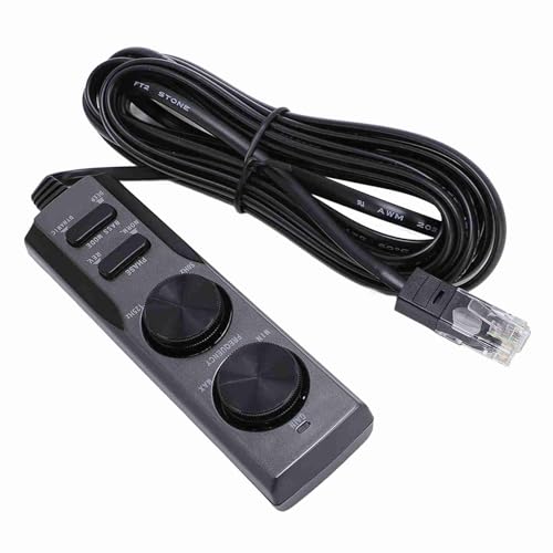 Cable de control de altavoz subwoofer y ajuste de audio para automóvil con interruptor Ausla 2