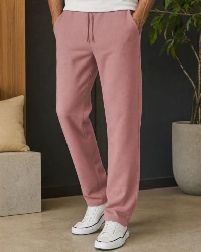 Image of Nobero Joggers for Men | Solid Trackpants for Men | Regular Fit | Elasticated Waist with Drawcord | Soft & Breathable Fabric | Casual Everyday Wear
