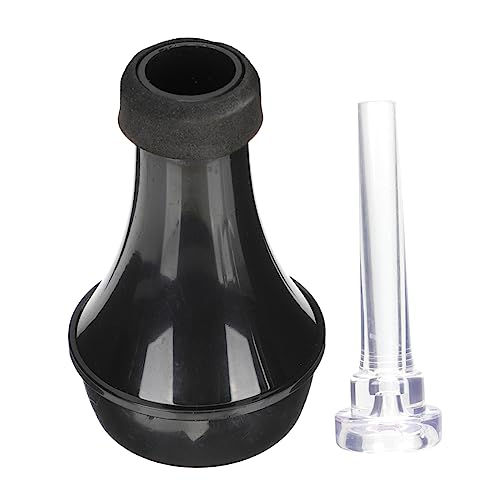 Levemolo Trumpet Practice Mutes Abs Straight Mute Lightweight Trumpet Accessory with Easy Disassembly Assembly
