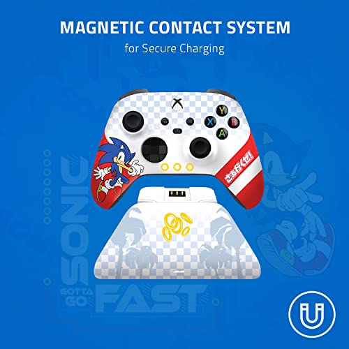 Image of Razer Limited Edition Xbox Series X|S and Xbox One Controller with Charging Stand - Sonic the Hedgehog