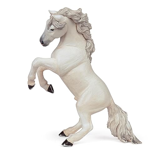 Papo Figura Caballo alzado Blanco, Multicolor, 51521