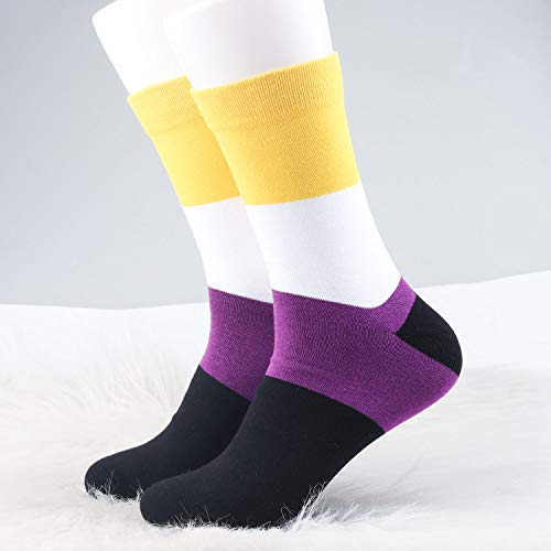 Chaussettes non binaires confortables taille Medium pour la marche pride - 4