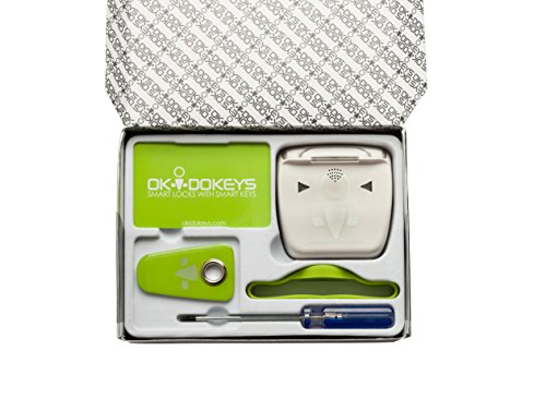 Okidokeys Smart-Reader Enables Smart-Lock Access With Okidokeys Wristbands, Keychains, Cards Or Any Cellphone - Usre01Uswh #TOP7
