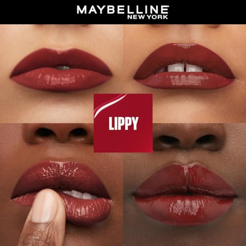 Image of Maybelline High-Glossy New York Superstay Vinyl Ink Liquid Lipstick - Lippy, Instant Shine & Transfer Proof. Last Up To 16Hr, Enriched With Vitamin E & Aloe | 4.2Ml (Pack Of 2)