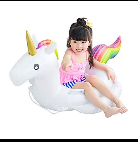 Boia Unicornio infantil com glitter. Boia linda, robusta e confortável. 1 A 5 ANOS