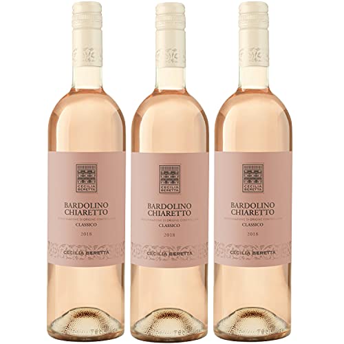 Cecilia Beretta Bardolino Chiaretto Classico Roséwein Wein trocken Italien (3 Flaschen) Cover