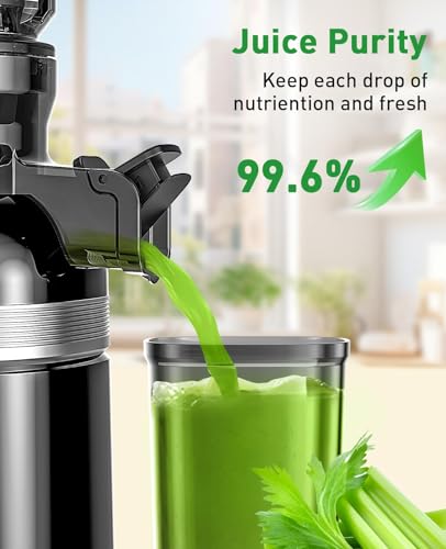 GlowWise Cold Press Juicer Black thumbnail 4
