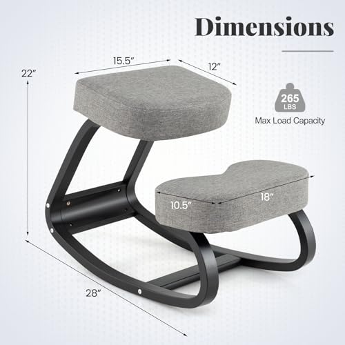Giantex Ergonomic Kneeling Desk Chair