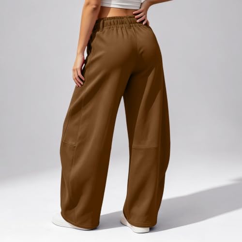 Barrel Sweatpants Women High Waisted Business Casual Office Work Pants - image 3