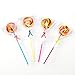 BEFORYOU 6 Inch Cake Pop Sticks Set Pack of 300, Each of 100 Pieces Parcel Bags, Colorful Treat Sticks, Colorful Metallic Wire for Lollipops Candies Chocolates and Cookies