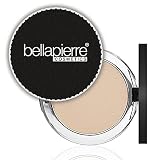 bellapierre Compact Mineral Foundation SPF 15 | Vegan & Cruelty Free | Full Coverage | Hypoallergenic & Safe for All Skin Types | Oil & Talc Free - 0.35 Oz - Ivory