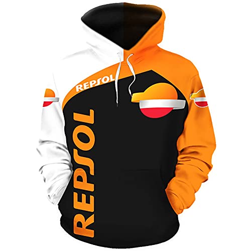 MAUXpIAO Sweat À Capuche Homme & Femme Pour Rep_So.L-S 3D Plein Impression Cardigan Mince Décontractée Polyester Sweat-Shirt Chemisier/A/M