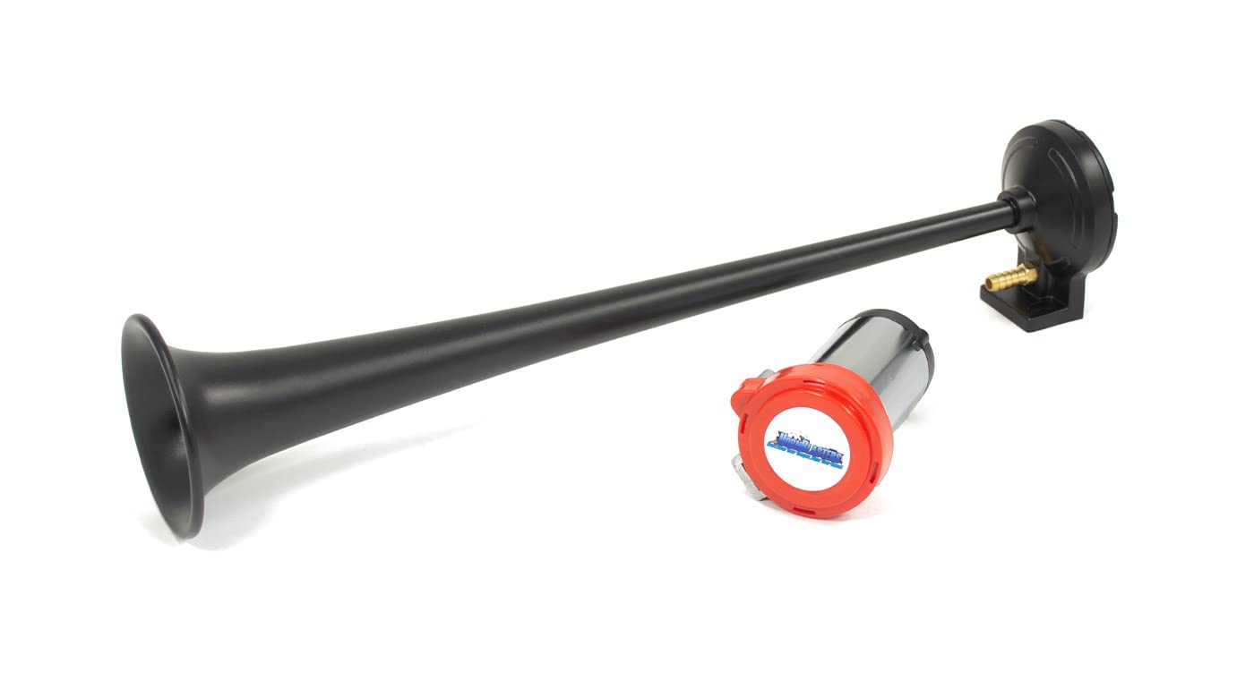 HornBlasters Musket Air Horn with Self Driven Compressor Replaces Stock Horn Easy Install