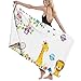 Produktbild Gebrb Duschtücher/Badetücher,Strandtücher, Women's Bath Towel Wrap - Owl Giraffe Lion Tree Travel Waffle Spa Beach Towel Wrap for Girls
