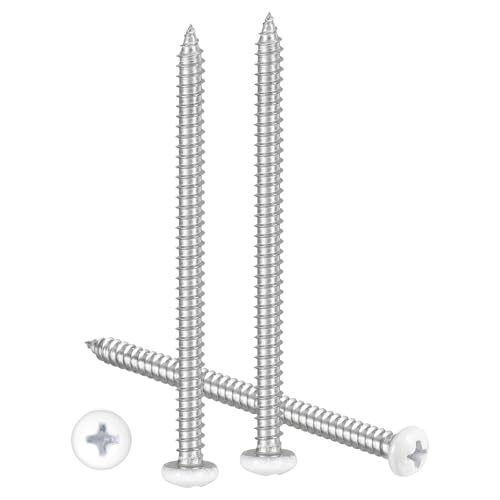 Tornillos autorroscantes cabeza plana #8x2-1/2 15 piezas miniatura 1