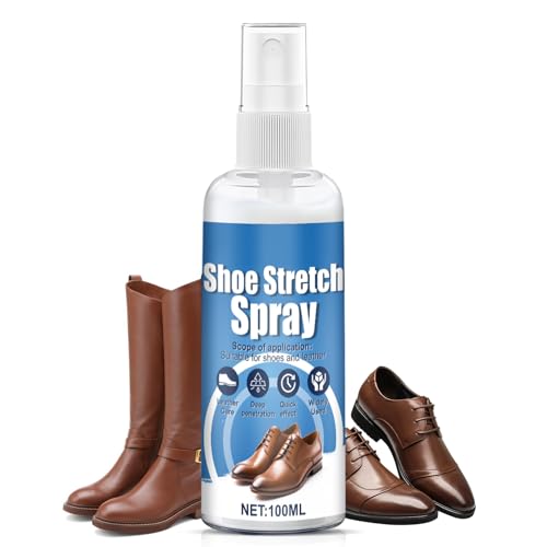 YOTEBLE Shoe Stretch Spray, Boot Stretcher Spray, Leather Softener, Can Wide Shoes, Relieve Wear of...